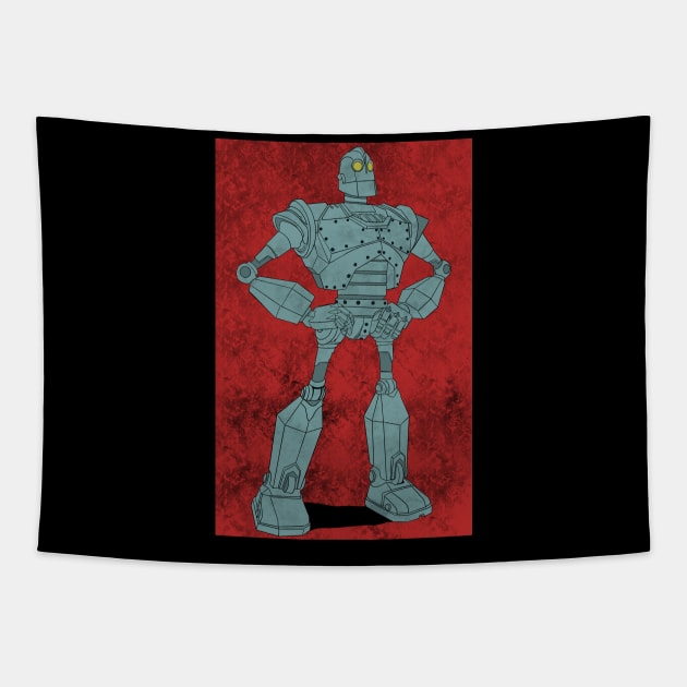 Iron Giant Tapestry by IcarusPoe