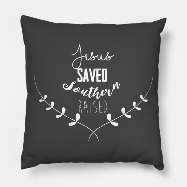 Southern Raised Pillow by BJS_Inc