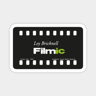 Filmic with Ley Bricknell Logo Magnet