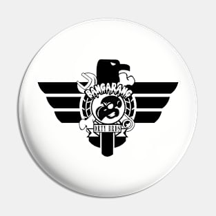 drty crest Pin