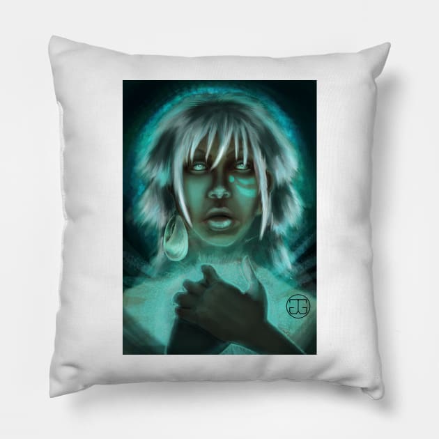 Underwater Mystic Pillow by georgiagoddard