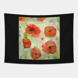 Poppy Flowers Tapestry