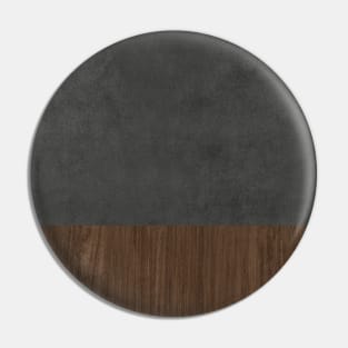 Dark Concrete Hard Wood Pin