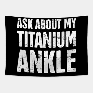 Cyborg Ankle | Joint Replacement Ankle Surgery Tapestry