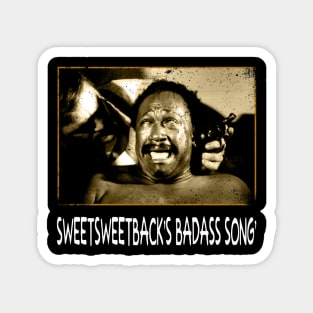 Badass Chic Transform Your Wardrobe with Sweetsweetback's Movie Tees Magnet