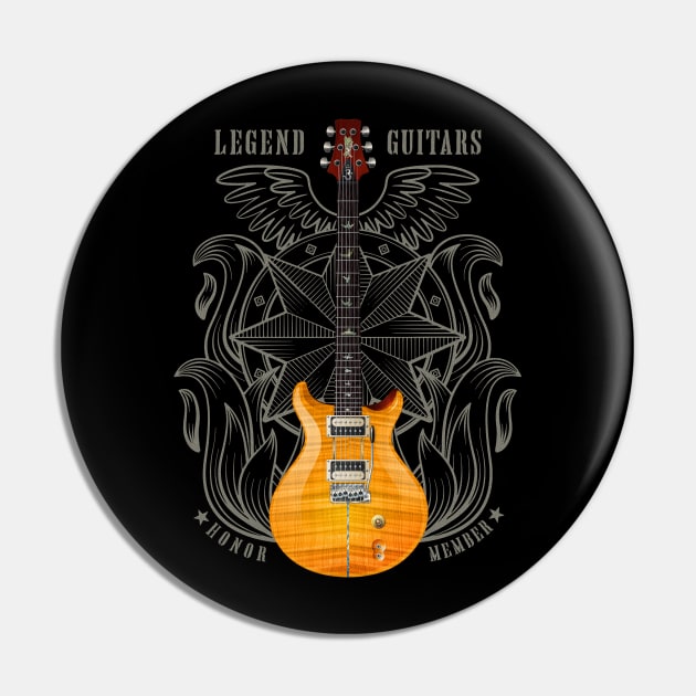Electric guitar PRS Pin by Pepetto