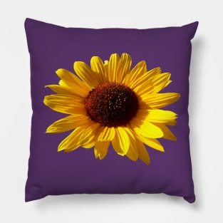 Sunny Sunflower in the Sky Pillow
