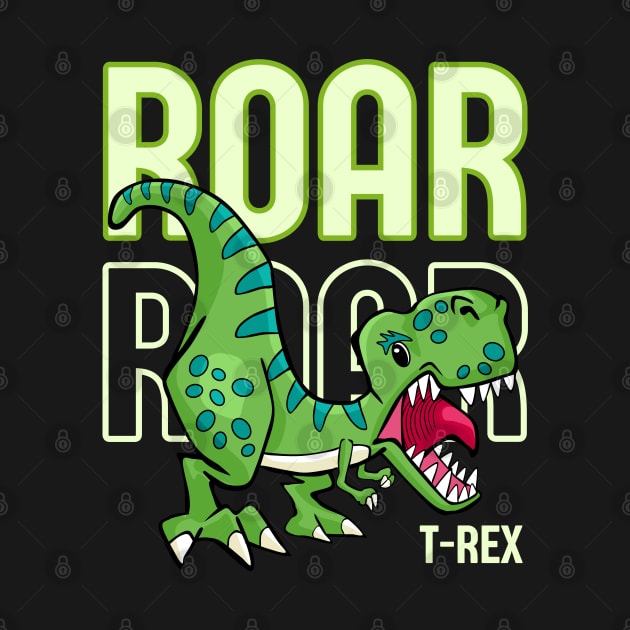 T-Rex Roar Roar by Ashley-Bee