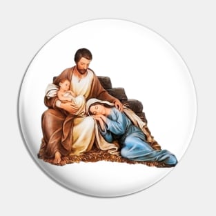 Holy Family Pin