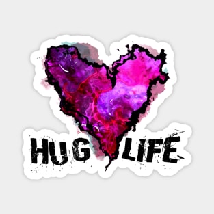 Hug Life - Pink Magnet