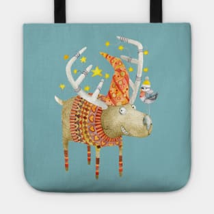 Christmas Reindeer Tote