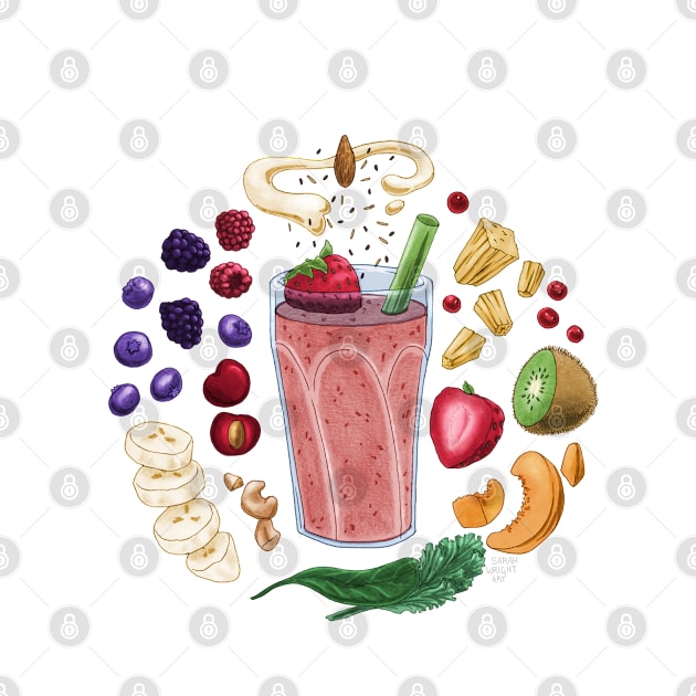 Smoothie Diagram by SarahWrightArt