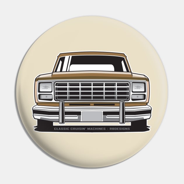 1980-81 Ford Truck / Bronco bullnose grille Pin by RBDesigns