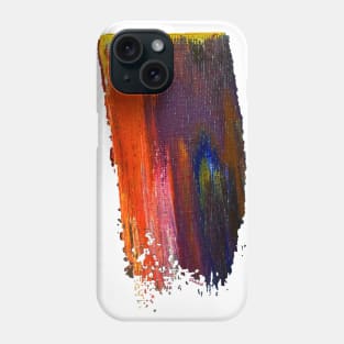 Jewel Tone Paint Smear Phone Case