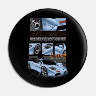 McLaren Racing Car Pin