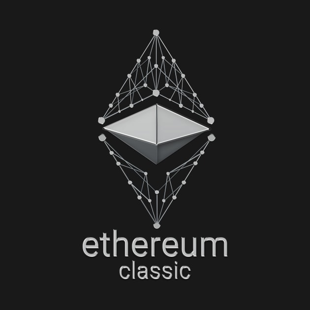 Ethereum Classic Made of Silver by andreabeloque