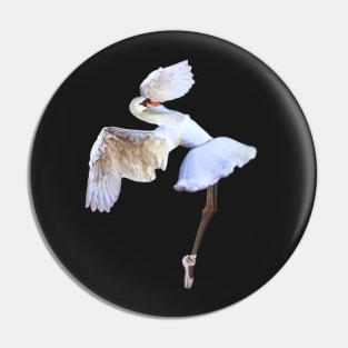 White Swan Pin