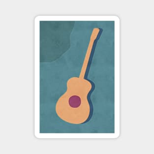 Guitar painting Magnet