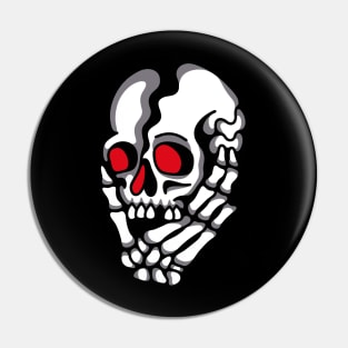 Skull skeleton Pin