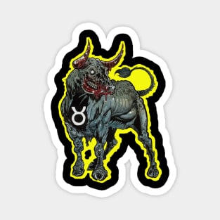 ZOMBIE ZODIAC HORRORSCOPE (Taurus) Magnet