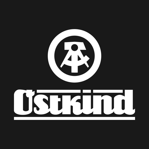 Ostkind with DDR logo (white) by GetThatCar