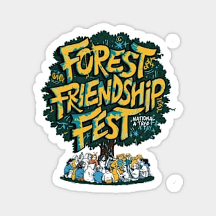 Forest Friendship Fest Magnet