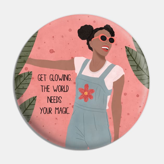 GET GLOWING Pin by The Cute Feminist