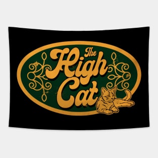 Vintage Catnip Session Tapestry