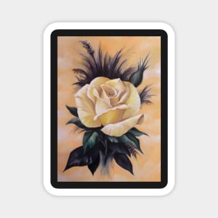 Yellow Rose Magnet