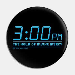 The Hour of Divine Mercy Pin