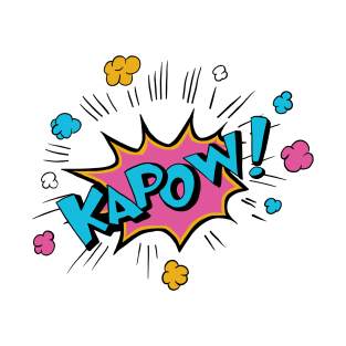 KAPOW! - Pop Art Comic Style KAPOW T-Shirt