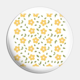 Yellow Flowers 2 Pin