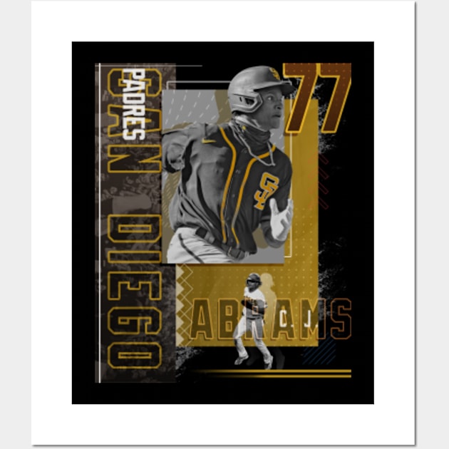 Rinkha C.J. Abrams Baseball Paper Poster Padres 2 T-Shirt