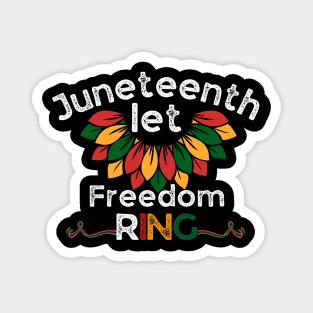 I Am Black History Month Shirt Original Juneteenth Freedom Magnet