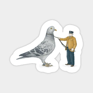 The pigeon keeper Magnet