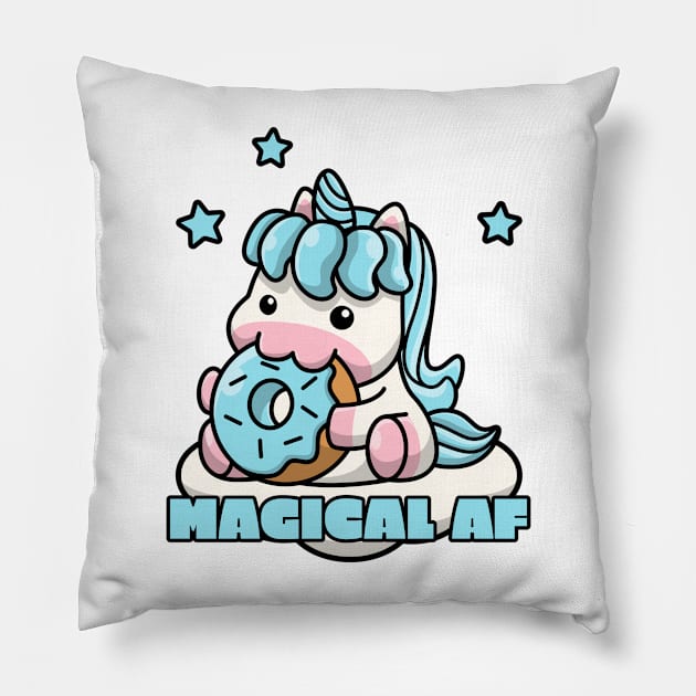 Magical AF Pillow by ArtbyLaVonne