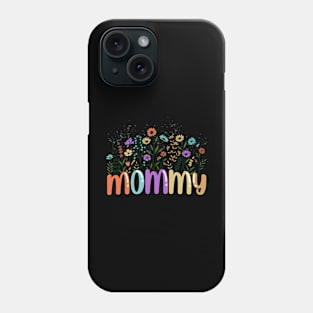 New MOMMY Wildflower First Birthday Baby Shower Phone Case