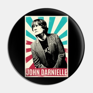 Vintage Retro John Darnielle Pin