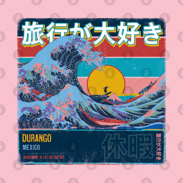 Durango, Mexico, Durango, Japanese Wave Travel by MapYourWorld