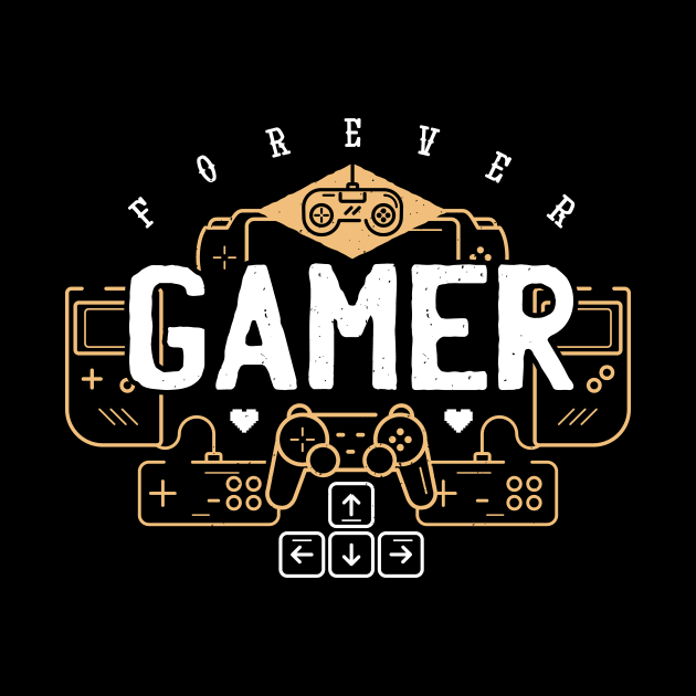 Forever Gamer | Gamer Gift Idea by LR_Collections