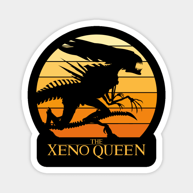 The Xeno Queen Magnet by mikegoesgeek