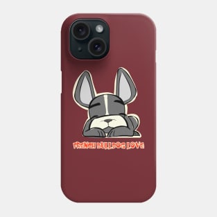 Sleepy Frenchie Phone Case