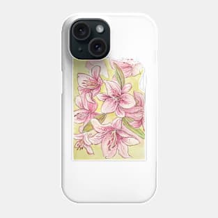 Lilies Bouquet Phone Case