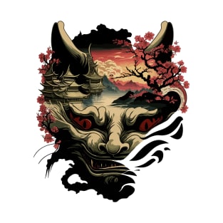 Japanese Hannya Mask - No.1 T-Shirt