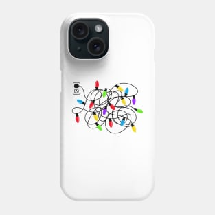 Christmas lights Phone Case