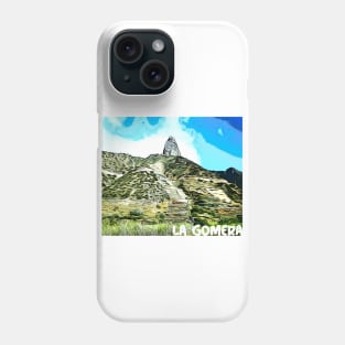 la gomera road rock islas canarias Phone Case