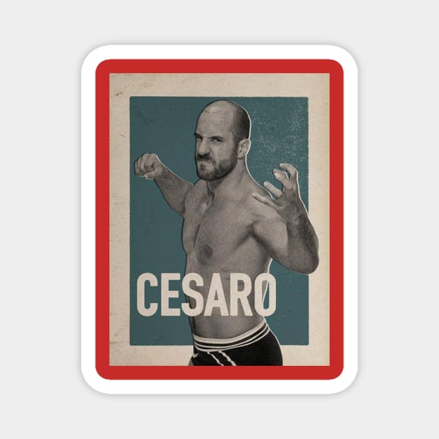 Cesaro Vintage Magnet by nasib