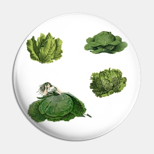 Lettuce Experience Ennui Pin