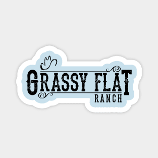 Grassy Flat Ranch Rustic Magnet