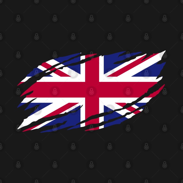 united kingdom flag by s4rt4